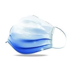 Repel Anti-Fog Earloop Mask SAPPHIRE 50/Box. 4-Ply