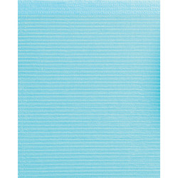 Ultragard Blue Patient Bibs plain rectangle (16' x 19') 2 Ply Paper/1 Ply Poly
