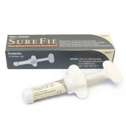 SureFil Easy Twist Syringe - shade A (Red) with Stay-Fresh cap, High Density
