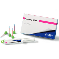 Luxatemp Ultra Smartmix - B1, 15 Gm. Syringe and 10 Automix Tips (Green)