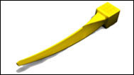 G-Wedge Yellow/Extra Small Bulk Refill, 300/Pack. If you prefer traditional