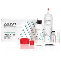 Coe-Soft Professional Package. Soft Denture Reline Material, Self-Cure