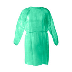 Infection ControlDisposable Isolation Gowns (Green 25/Pack)