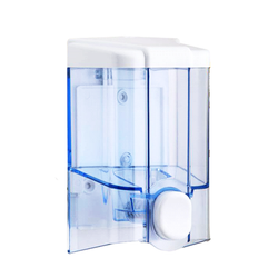 Push Button Wall Mount Sanitizer/Soap Dispenser (17 Fluid Oz / 500ml)