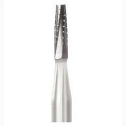 House Brand FG #701L taper fissure crosscut carbide bur, clinic pack of 100