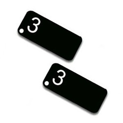 House Brand Phosphor Plates Size #3, 2/Box.