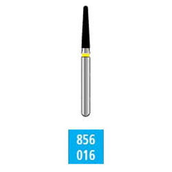 House Brand FG 856.016 Fine, Round End Taper, Single Use Diamond Bur, 10/Pk