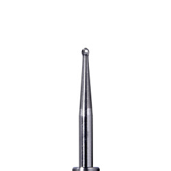 House Brand FG #1 round carbide bur, pack of 10 burs