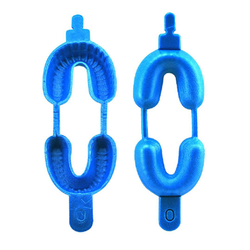 House Brand Disposable Foam Fluoride Trays, Pedo Size, Dual-Arch, Package