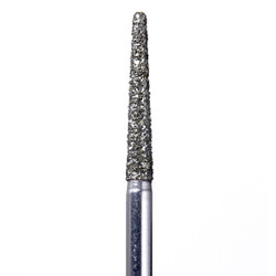 House Brand FG 850.016SC Round End Taper, Super Coarse Grit Diamond Burs, 10/Pk
