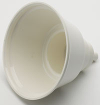 House Brand Dry Oral Cup, 4' diameter x 4-1/2' high, Each. White Autoclavable