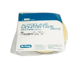 IMS Autoclave Monitor Tape - YELLOW Color Coding 60 Yard Roll. Strong 3/4'