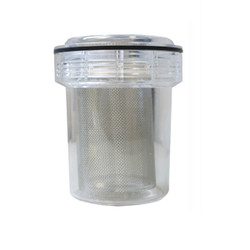 Evac-U-Trap #2200 Central Ssuction Evacuation Trap, 2.75'W x 3.625'H, 12/Box