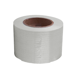 Cover All 2.50' x 6' sheet of clear barrier film with adhesive coating, roll