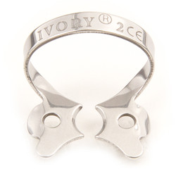 Ivory Clamps #2 Winged Premolars and Upper Incisors Metal Rubber Dam Clamp