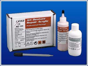 Jet Denture Repair Acrylic Denture Repair Acrylic - Pink, Fast Set