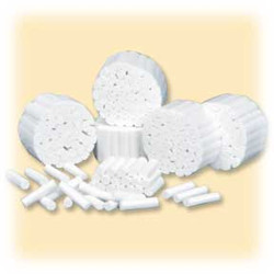 Distech Plain Wrapped Cotton Rolls 1-1/2' x 3/8', #2 Medium, 2000/Box