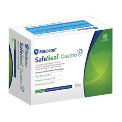 SafeSeal Quattro 5.25' x 6.5' Self-Sealing Sterilization Pouches 200/Pk