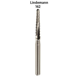 NeoBurr FG #162 Lindemann Carbide Bur, Taper Fisher Crosscut 5/Pk
