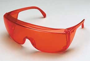 Palmero Econo Bonding Eyewear, One piece plastic lens design with detached side