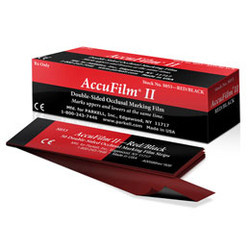 Accu Film ll Accu Film II - Red/Black. Double-sided .0008' (21 microns)
