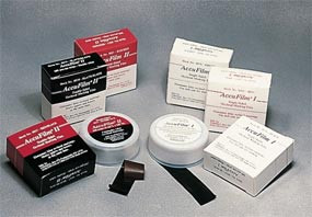 Accu Film I Red. Single-sided .0008' (21 microns) articulating film. 280 strips