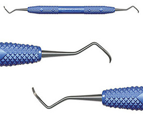 Cruise Line 5/6 DE Barnhart Curette, 6 1/2' long. 3/8' Diameter Resin, Nautical