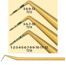 Easy View 3-6-9-12 Plastic Probe, Single End with Octagonal Handle
