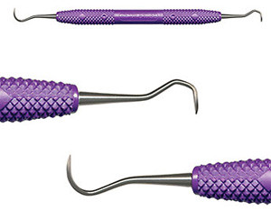 Cruise Line H5/33 Scaler, 6 1/2' long. 3/8' Diameter Resin Passionate Purple
