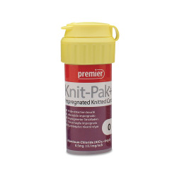 Knit-Pak+ Size 0 Aluminum Chloride Impregnated Knitted Retraction cord
