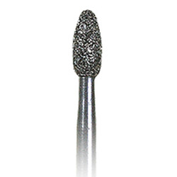 Two Striper FG #285.5 football shaped fine diamond contouring bur, pack of 5