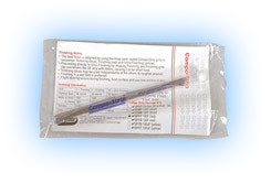 Compo-Strips 2.5mm, 100T Blue 60 micron grit Trimming Strips - Flexible