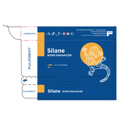 Silane Bond Enhancer Kit: 4 x 1.2 ml Syringes Silane and 8 Applicator Tips