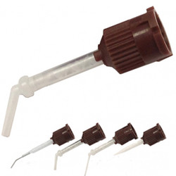 Activa Automix Tips with Short Intraoral Tips 20/Pk. Brown/Clear. *For use