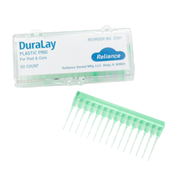 DuraLay Plastic Pins, Box of 50 Pins