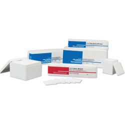 Richmond 4' x 4' Cotton Filled Exodontia Sponge 2000/Cs. Non-Sterile, all gauze