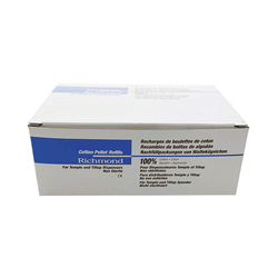 Richmond Cotton Pellets Refill, Size 3, 5/32' Diameter, 12/Pk