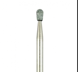 Dura-Green RD2 round FG (friction grip), 12/pk, silicon carbide finishing stones