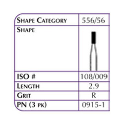 Hybrid Points FG #556 Diamond Bur 1/Pk. Regular Grit