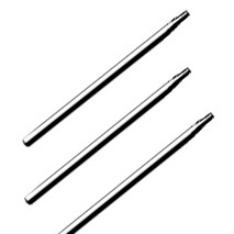 SS White #702 Cross Cut Fissure, Oral Surgery Carbide Bur, HP Shank #2 - 51 mm