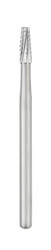 SS White HP #702L, Taper/ Flat End Cross Cut Carbide Bur 10/Pk.
