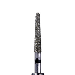 Piranha Diamonds FG #856L.018 Supercoarse Grit, Long Round End Taper, Single