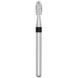 Revelation FG #379.018 Super Coarse Football Shaped Diamond Bur, 5/Pack