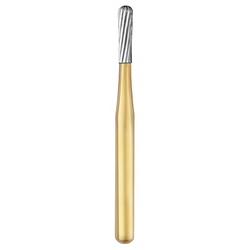 SS White FG #7008 12 blade round finishing bur, pack of 5 burs