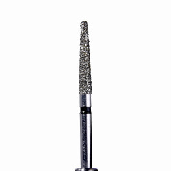 Piranha Diamonds FG #850.018 SuperCoarse Grit, Round End Taper, Single Use