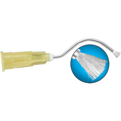Stat-Flo Brush Tips - 19ga, Yellow 100/Pk. Precision placement of hemostatic