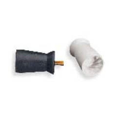 Young Turbo Ribbed, Screw-On Firm White Prophy Cup, gross package of 144 Cups