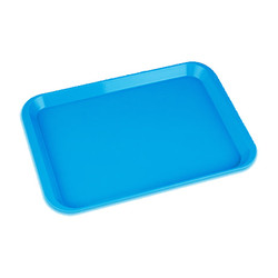 B-Lok Set-up Tray Flat Size B (Ritter) - Neon Blue, Plastic 13-3/8' x 9-5/8' x