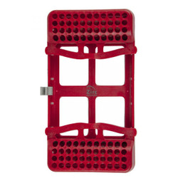 E-Z Jett Cassette Slim 8 Instrument Holder, Red