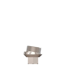 Angulated Ball Attachment Angulated Base 17 deg